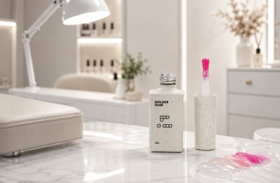 Cómo preparar un kit de materiales para el fortalecimiento de las uñas: builder base gel y productos complementarios